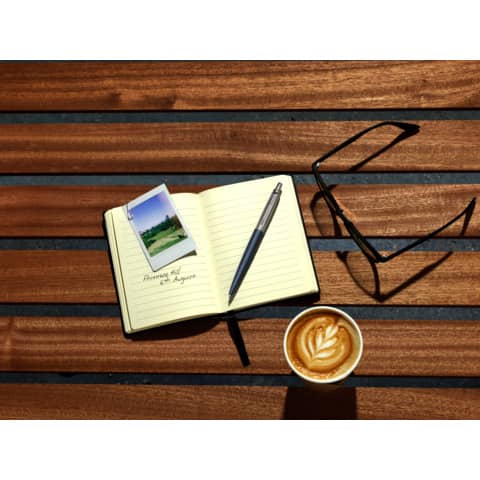 Penna a sfera Parker Jotter XL Blue CT punta M Parker inchiostro blu 2068359